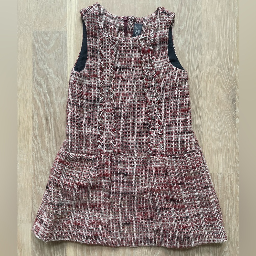 Zara kids Tweed Dress - size 4 - 5 years